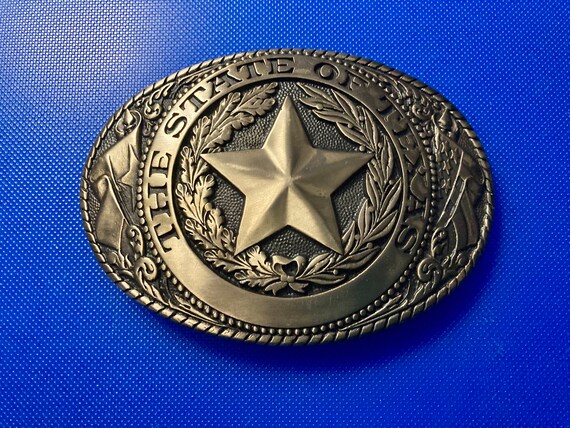 Tony Lama Texas Belt Buckle - image 7