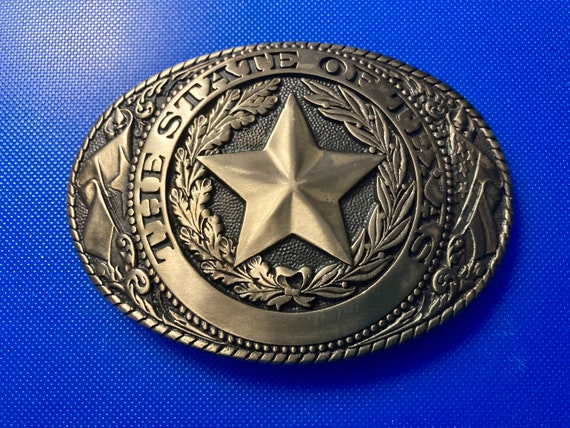 Tony Lama Texas Belt Buckle - image 5