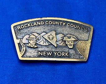 Vintage Scout Belt Buckle