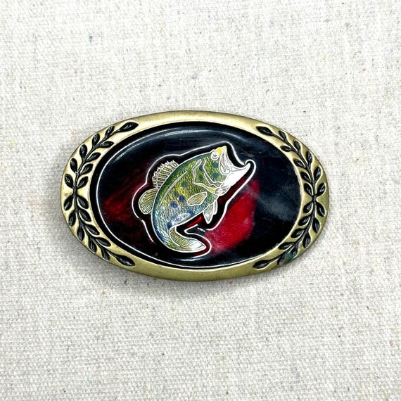 Bass Fishing Belt Buckle