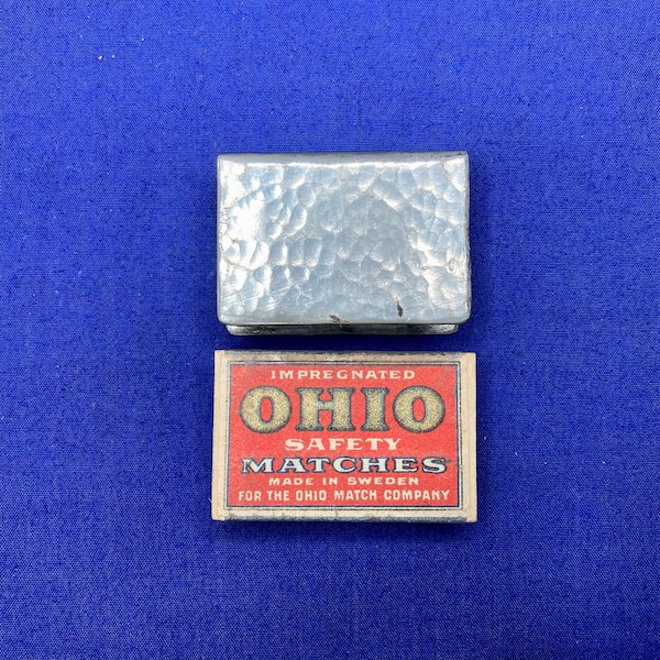 Vintage Match Box Cover