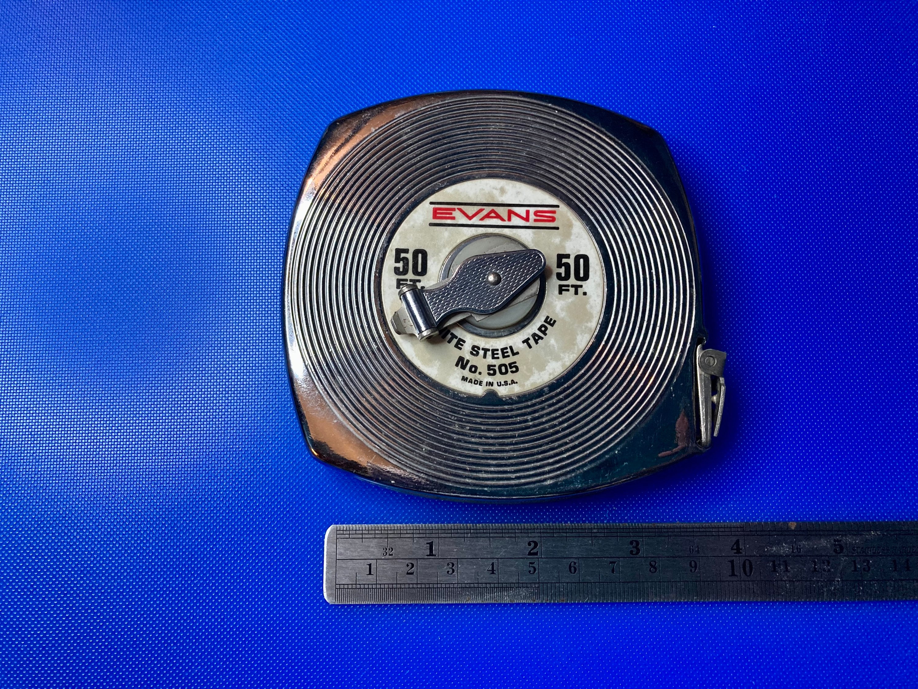 Evans on sale tape measure