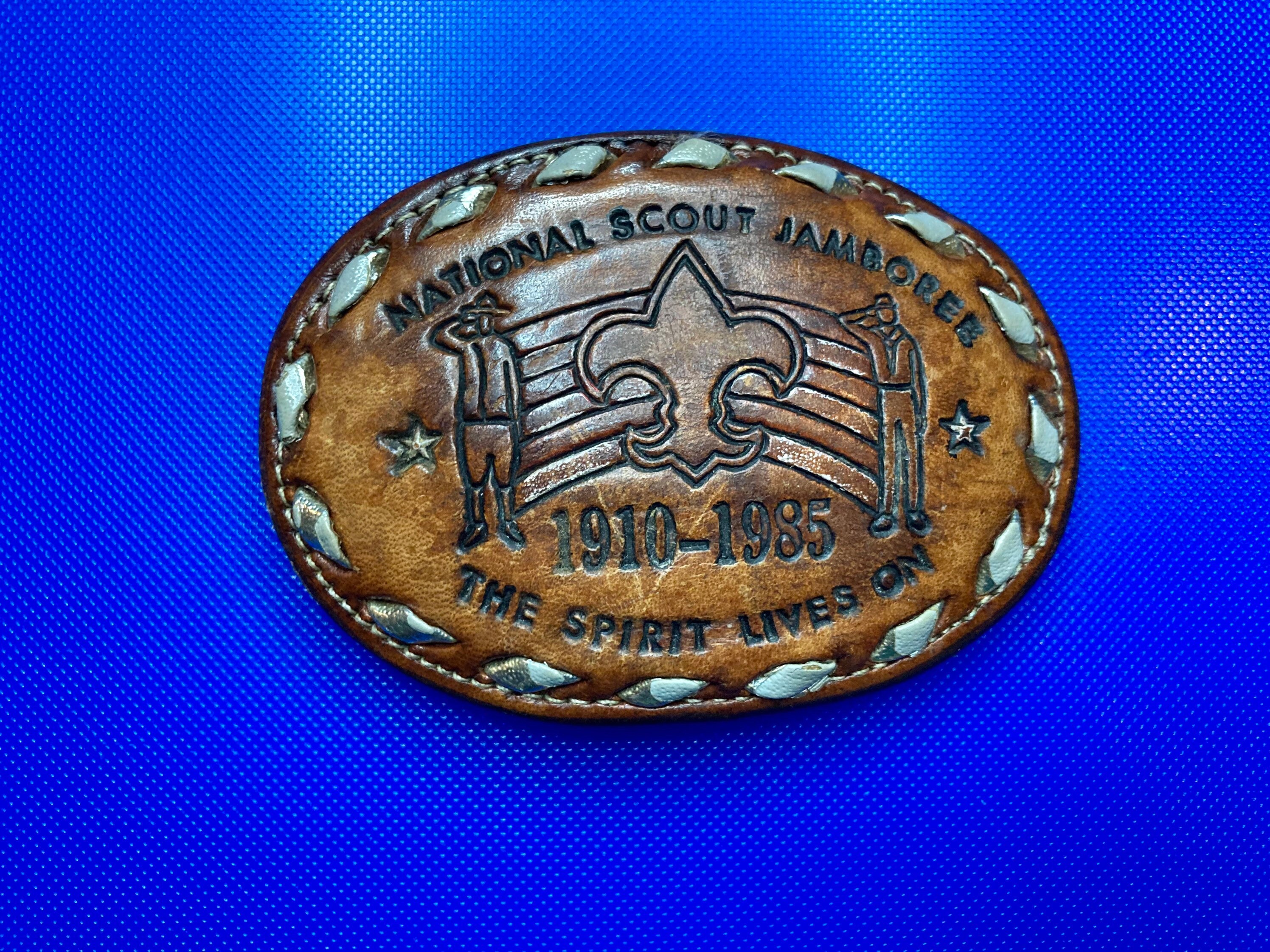 National Boy Scout Jamboree Belt Buckle Etsy