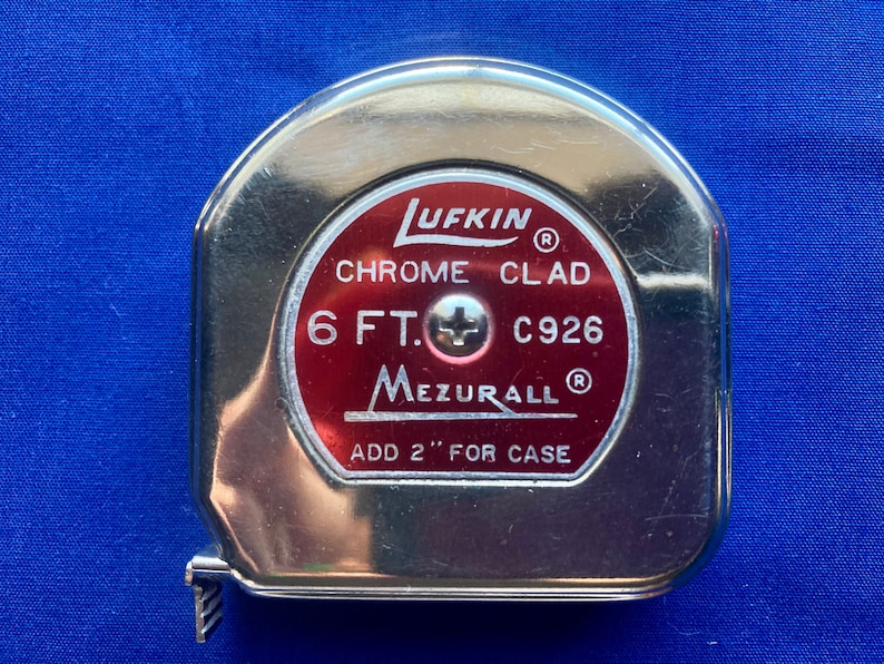 Vintage Lufkin Mezurall 6ft Measuring Tape