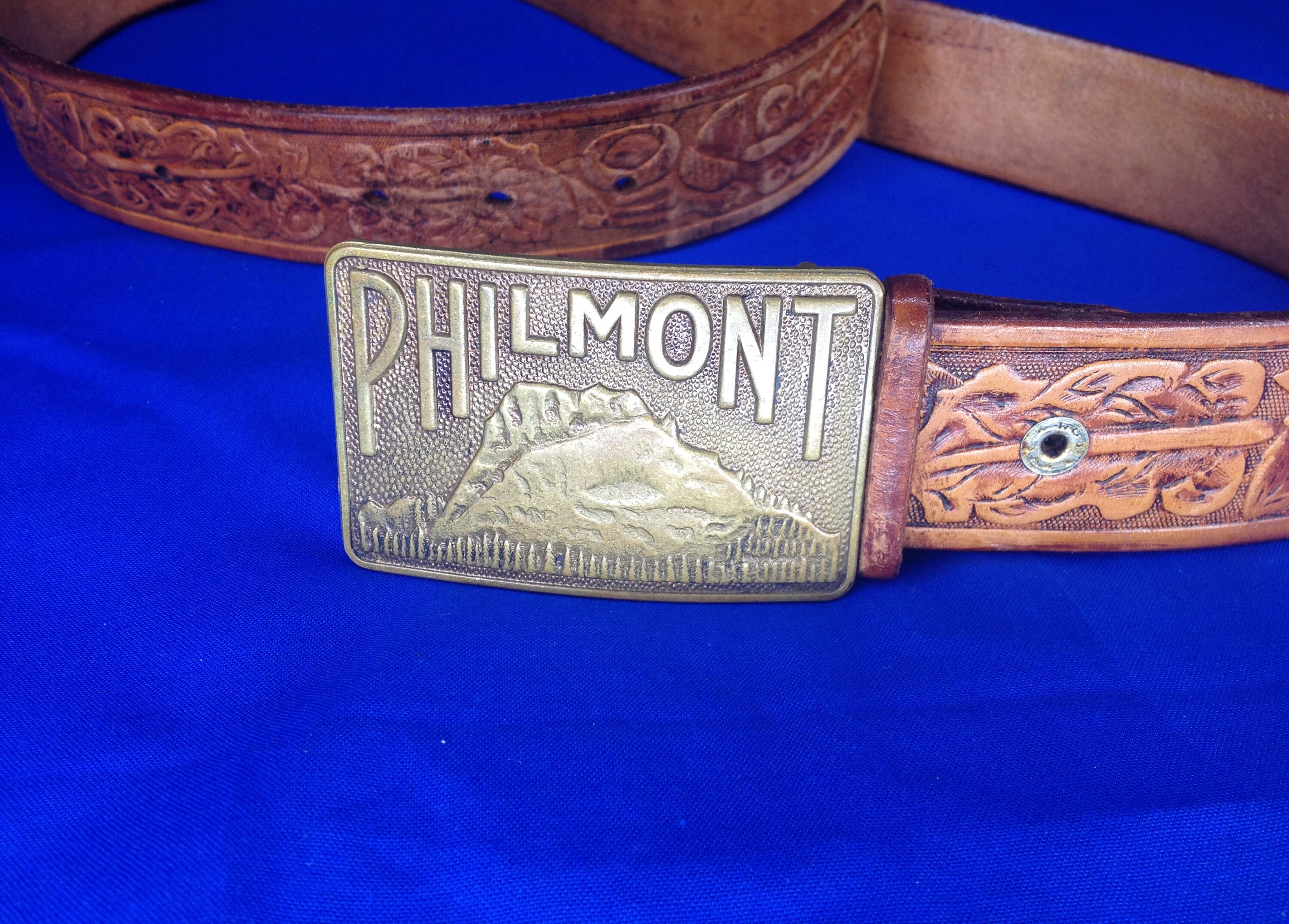Boy Scout belt & buckle from Philmont Cimarron NM Etsy