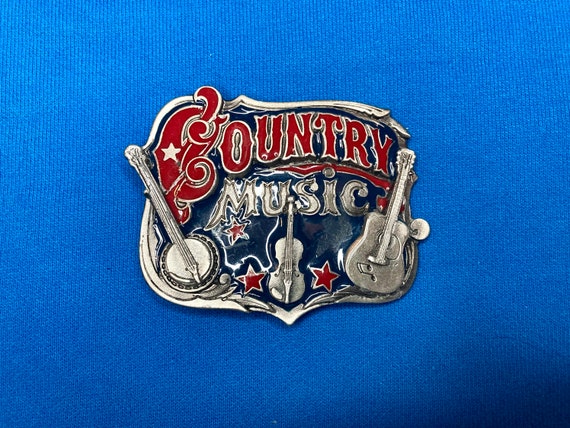 Country Music Belt Buckle Etsy Canada