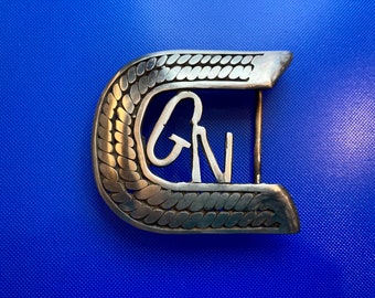 Vintage Hand Made Belt Buckle