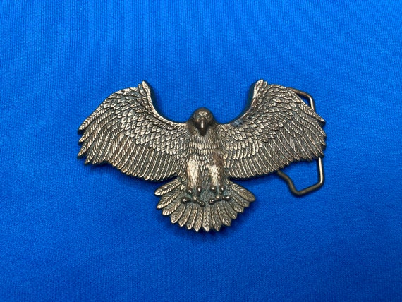 Vintage Brass Eagle Belt Buckle | Etsy