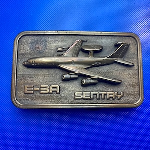 E-3A Sentry Belt Buckle
