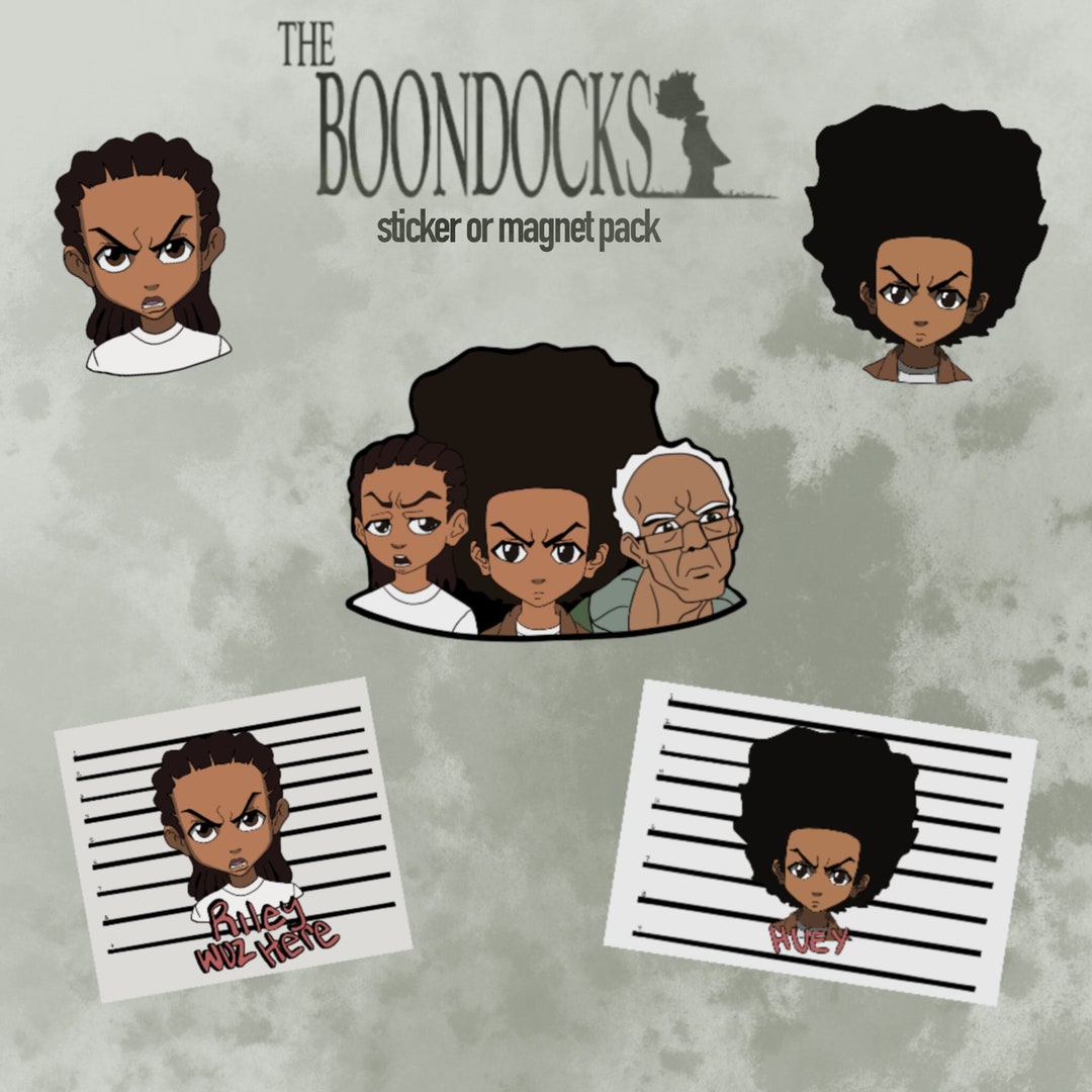 Boondocks Stickers And/or Magnets - Etsy
