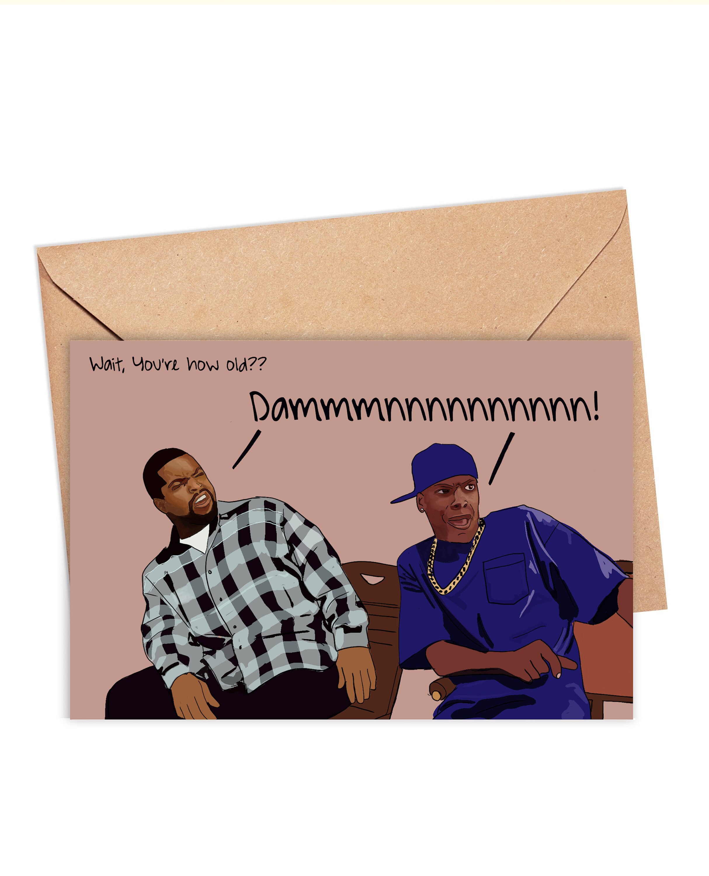 Friday damnnn Birthday Card - Etsy