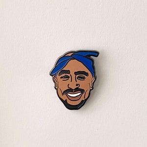 Tupac- Lapel Pin- Hard Enamel Pin