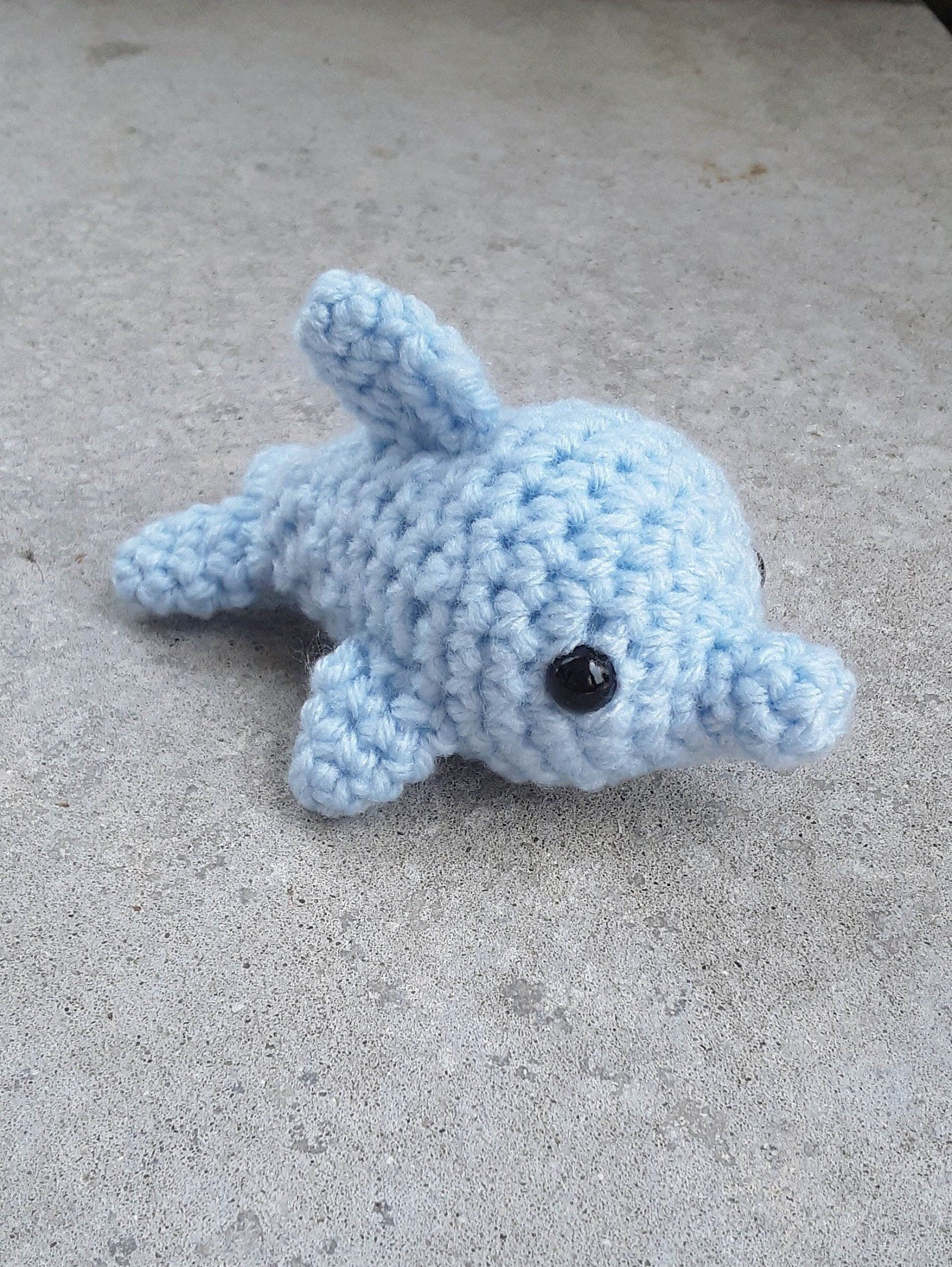 Crochet Dolphin, Crochet Animal, Amigurumi, Cute