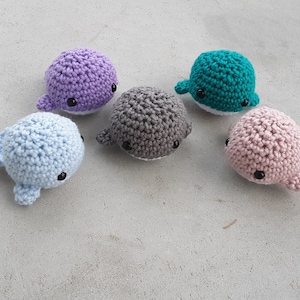 Crochet Whale, Crochet Animals, Handmade, Amigurumi, Cute