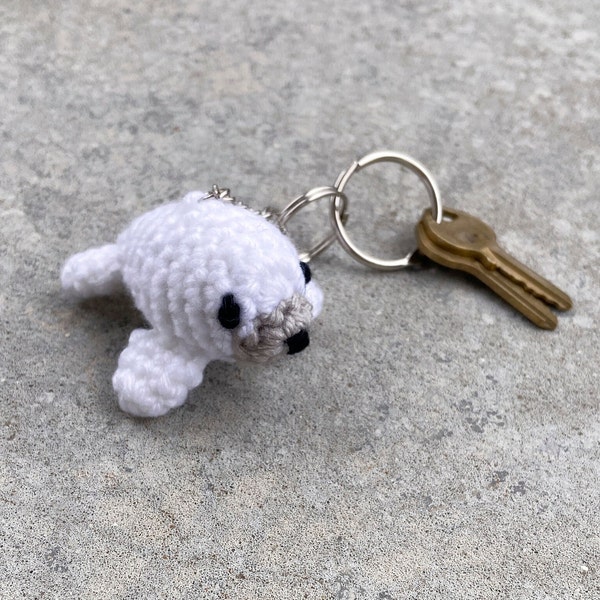 Seal Keychain Etsy