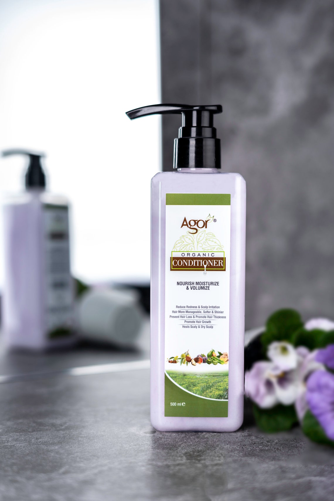 Agor Organic Hair Conditioner 500ml Etsy