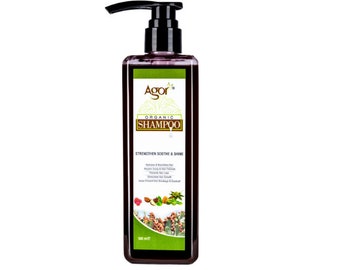Agor Organic Hair Shampoo Hydrates Nourishes & Prevents Hair Loss (500ml)
