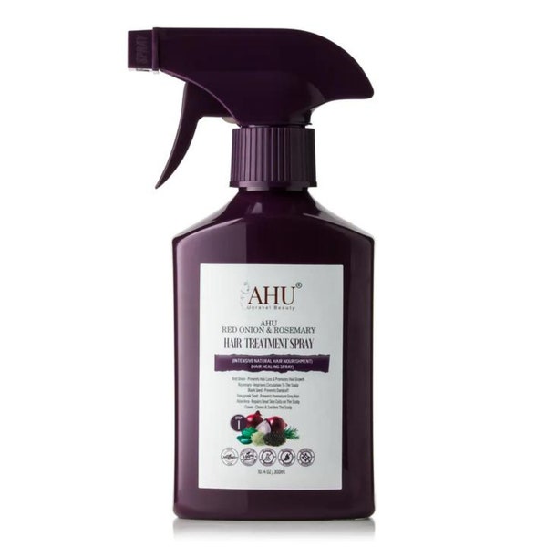 AHU Red Onion & Rosemary Hair Treatment Spray