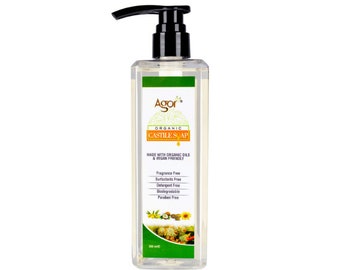 Agor Bio Flüssig-Kastilienseife uncented - Vegan (500ml)
