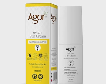 Agor SPF 50+ Sonnencreme 50ml (Schritt 7)