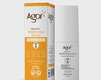 Agor vitamine C gezichtsserum 50 ml – stap 4 in huidverzorgingsroutine