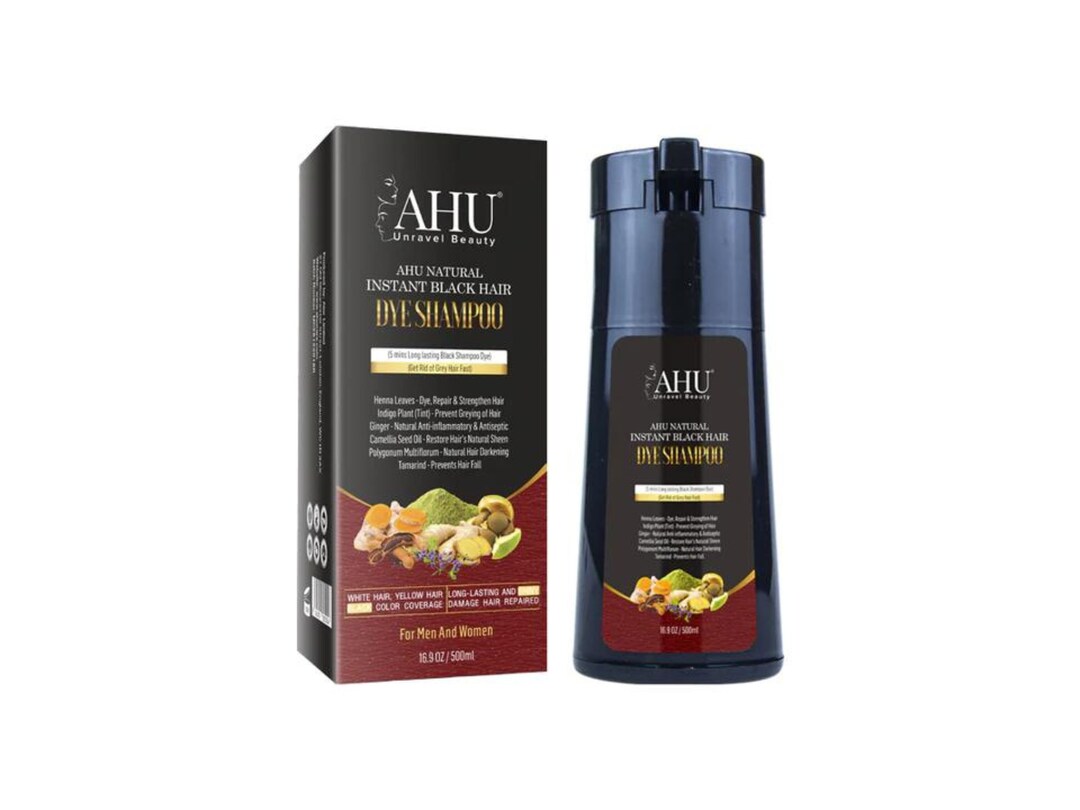 ahu-natural-instant-black-hair-dye-shampoo-500ml-etsy