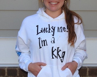 Lucky Me Kappa Gamma | Etsy