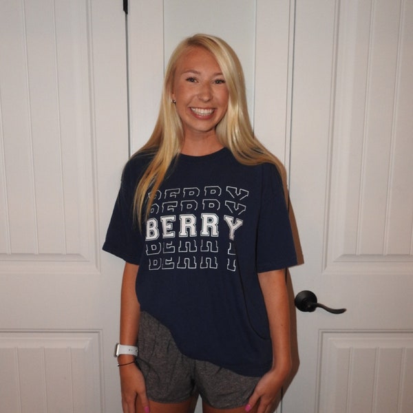 berry mirror t-shirt sweatshirt or hoodie Berry College Rome GA Georgia