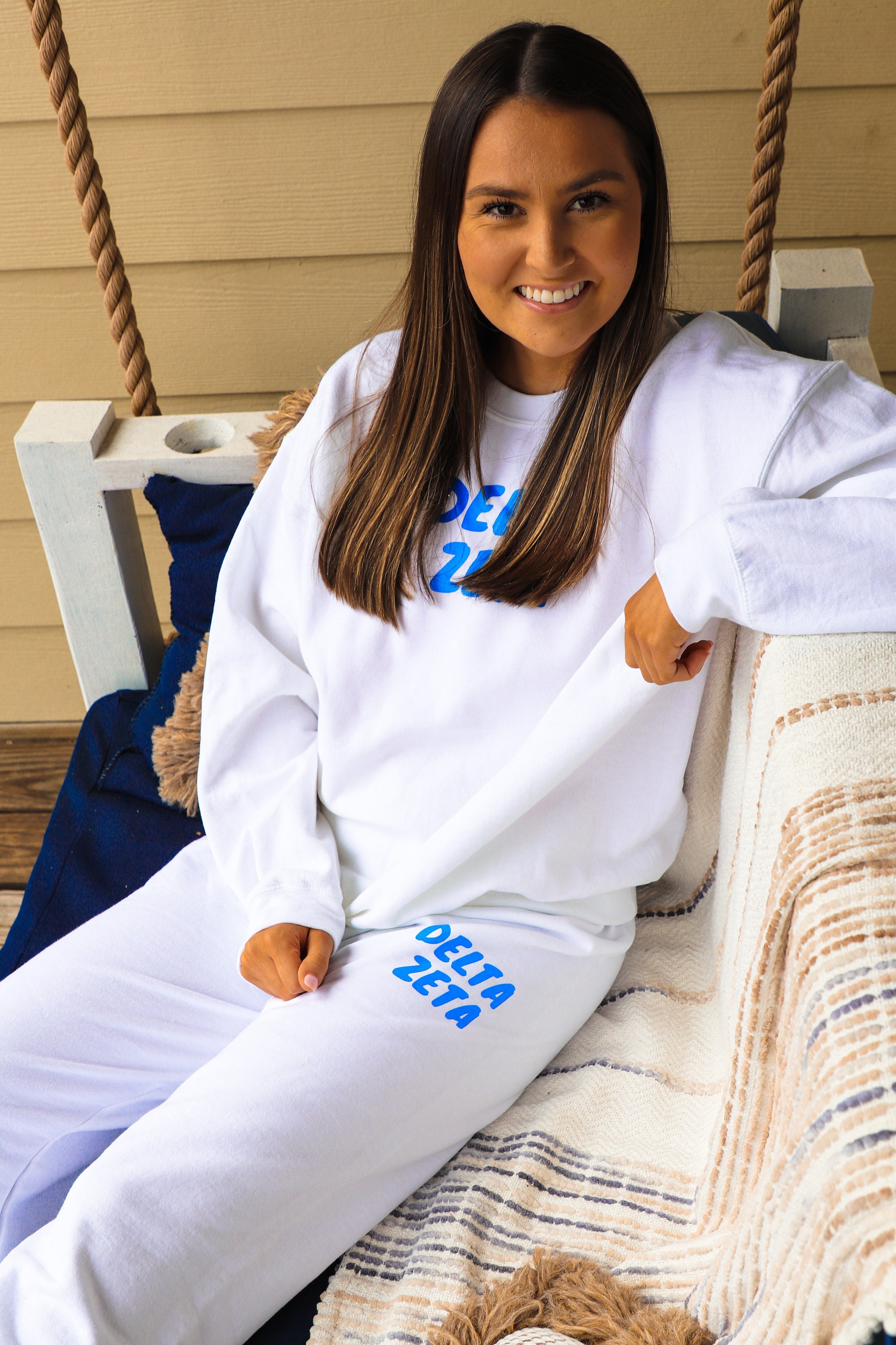 Delta Zeta Sweats - Etsy Delta Zeta Sweats - Etsy