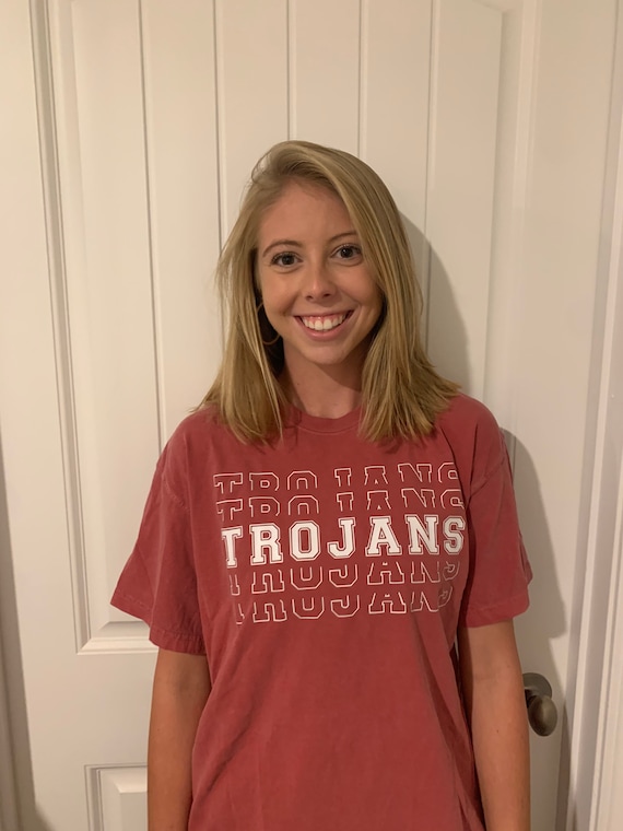 Troy University Trojans Proud Parent Mom T-Shirt - Officially Licensed Fan Apparel - View #2