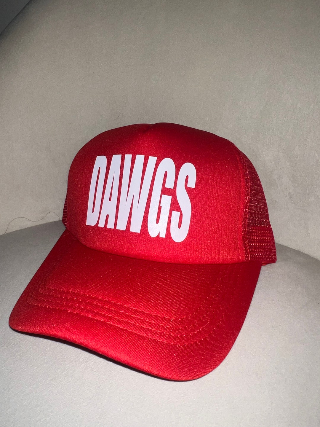Dawgs Trucker Hat: Red main image 0