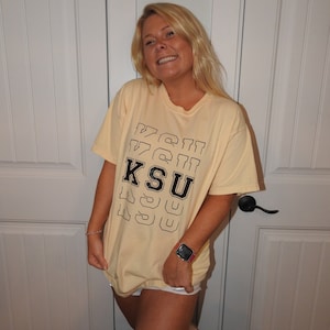 Sample SALE* KSU t-shirt - Kennesaw State University inspired GA
