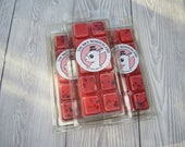 Pomegranate Noir Highly Scented Wax Melts, Wax Melt Snap Bars, Clamshell