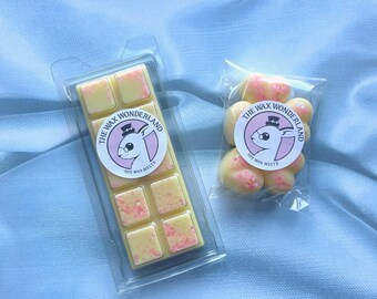 DRUM STICK LOLLY Wax Melts, Soy Wax Melts, Sweet Scented Soy Wax, Home Fragrances Snap Bar, Hearts, Handmade