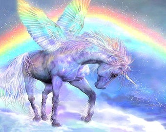 Unicorn diamond | Etsy