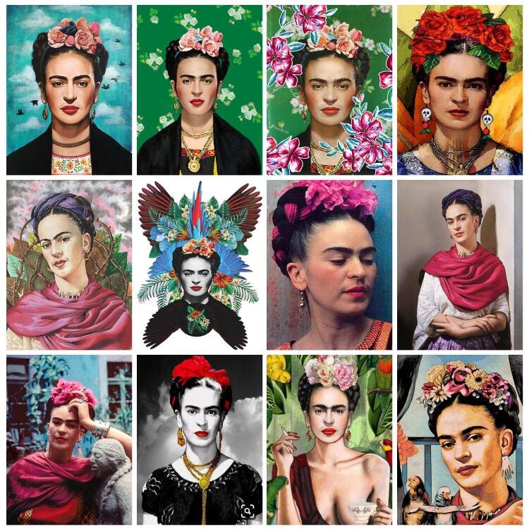 Frida Kahlo DIY Diamond Painting 5D Full Square/round Drill | Etsy