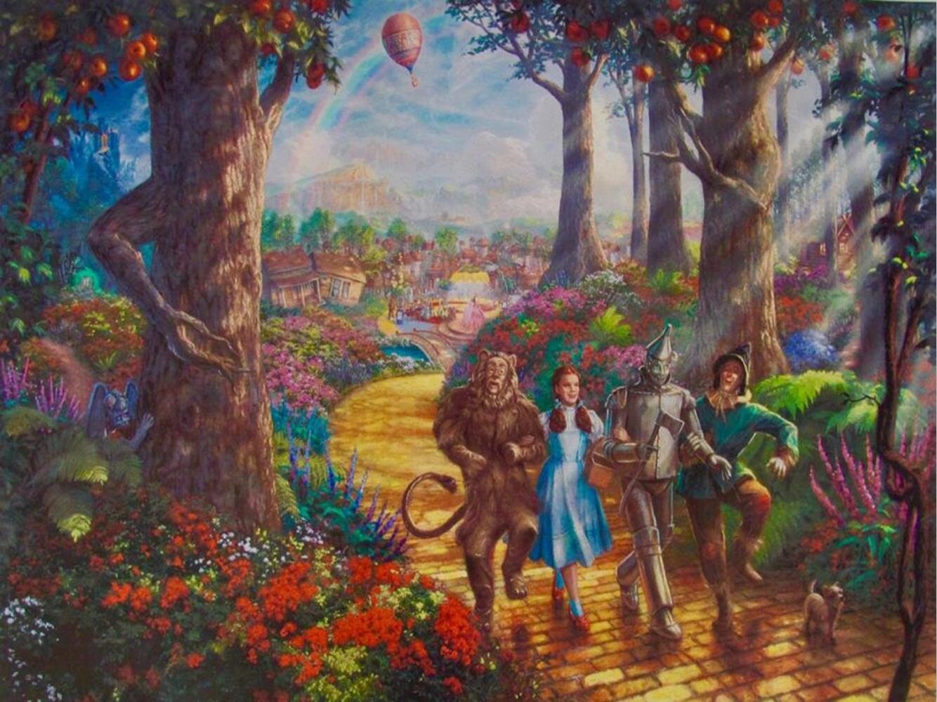 The Wizard of Oz 5D Diamond Painting SquareRound Full Diamond | Etsy