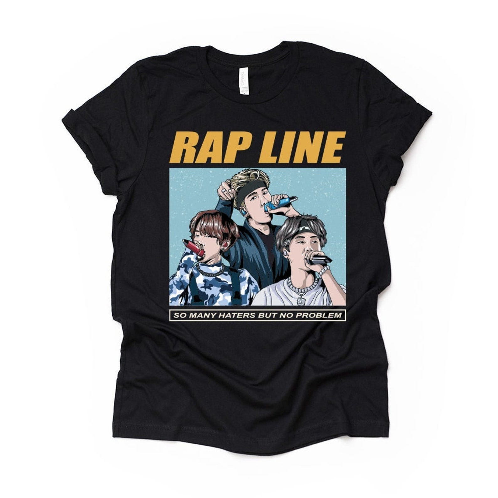 Rap Line BTS TShirt BTS Cypher KPop Tee RM Suga JHope Etsy