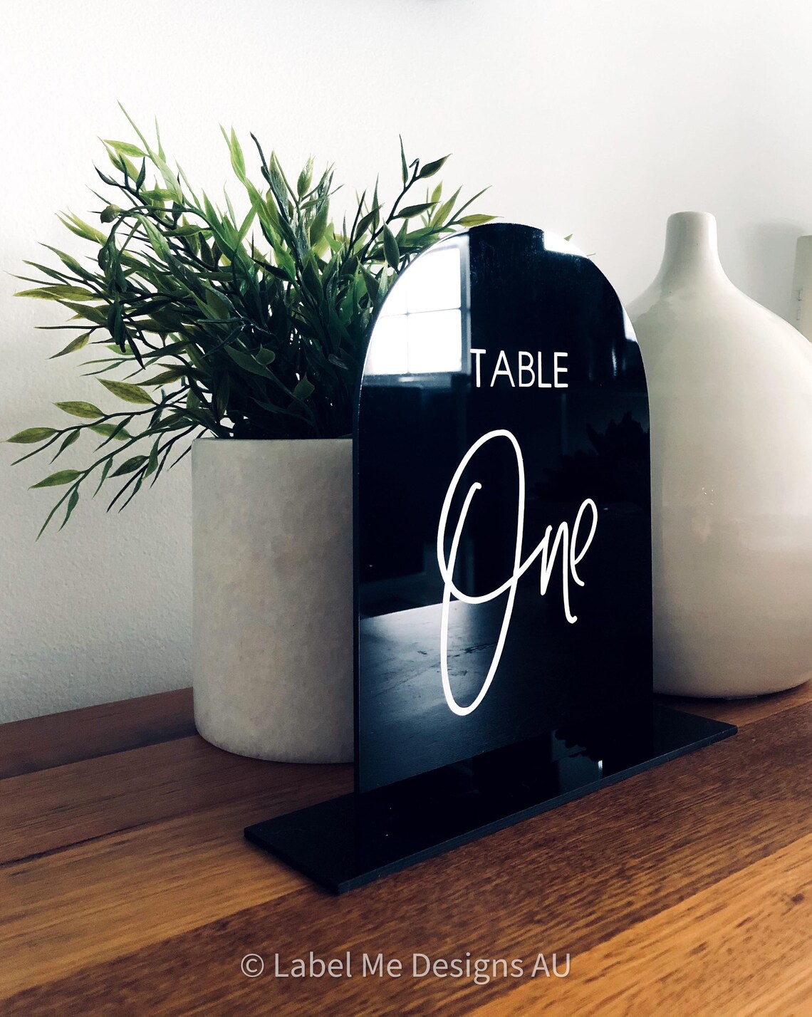 Acrylic Table Number Signs Table Numbers Acrylic Menu Sign Etsy