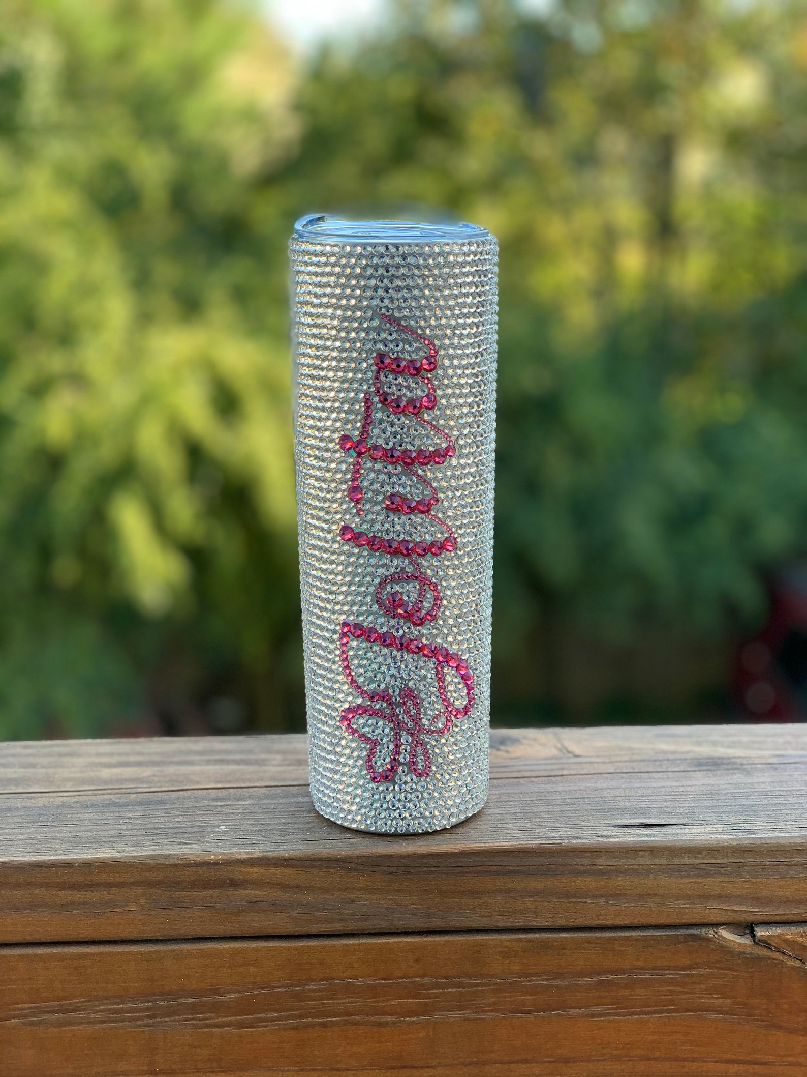 Rhinestone Tumbler/ Bling Tumbler Etsy