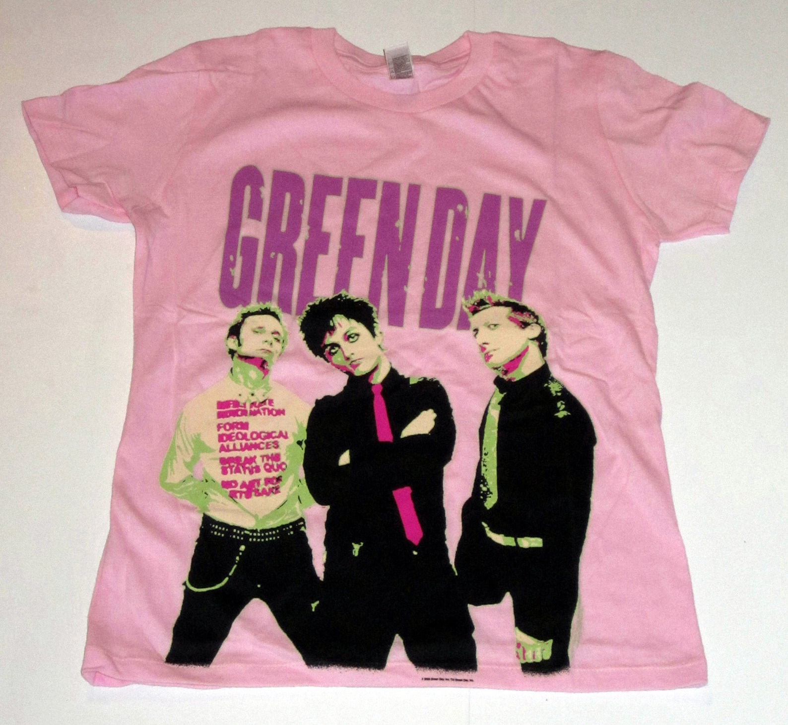green day t shirt