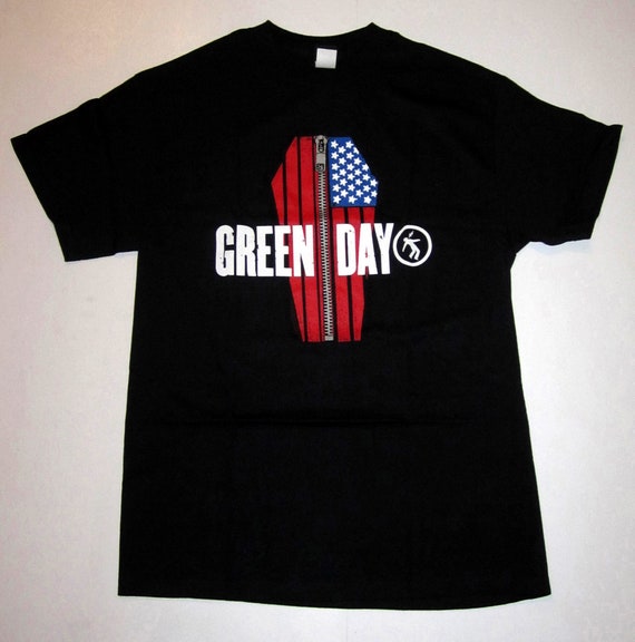 GREEN DAY Tシャツ ©️2006 GREEN DAY Coffin T-SHIRT From 2006, Punk Rock - Etsy