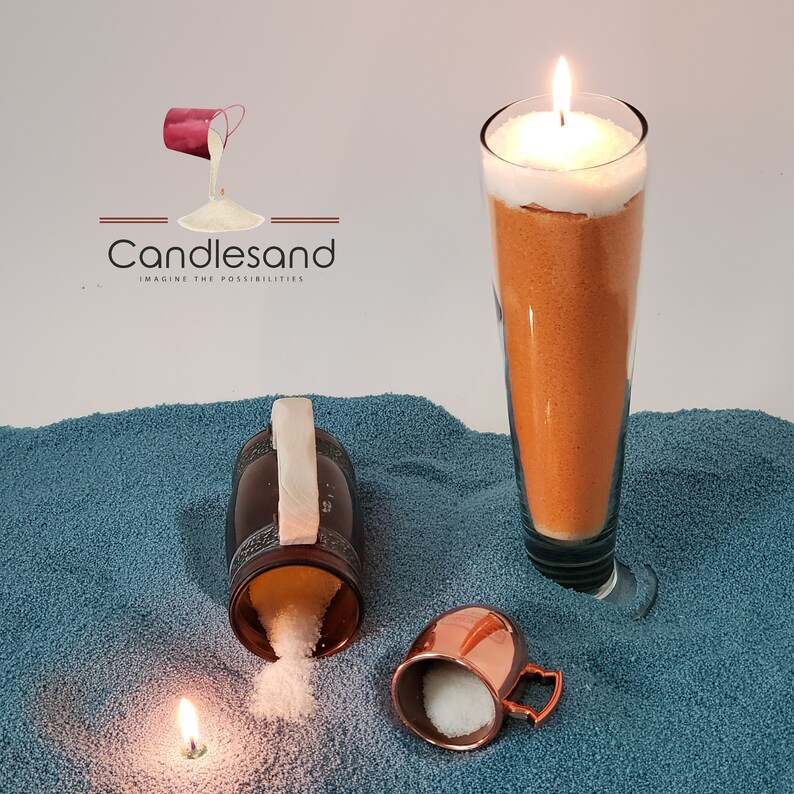 Candles BEST SELLER White Sand Candles 2 8 wicks Etsy