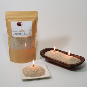 5lb 2.25kg 50 Wicks Candle Sand Wax BULK Wholesale Granulated Wax