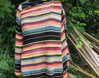 Polo Indian blanket cardigan