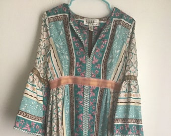 Vintage Nicole Miller silk dress