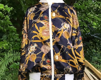 Kurtka typu bomber vintage
