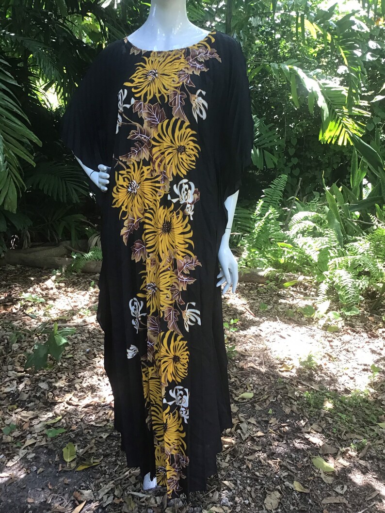 Vintage 60s poly lightweight kaftan image 9