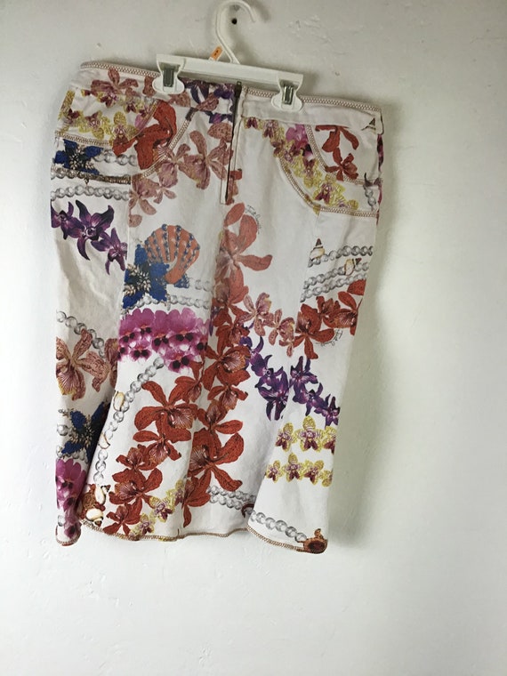 Just Cavalli summer cotton skirt - image 5