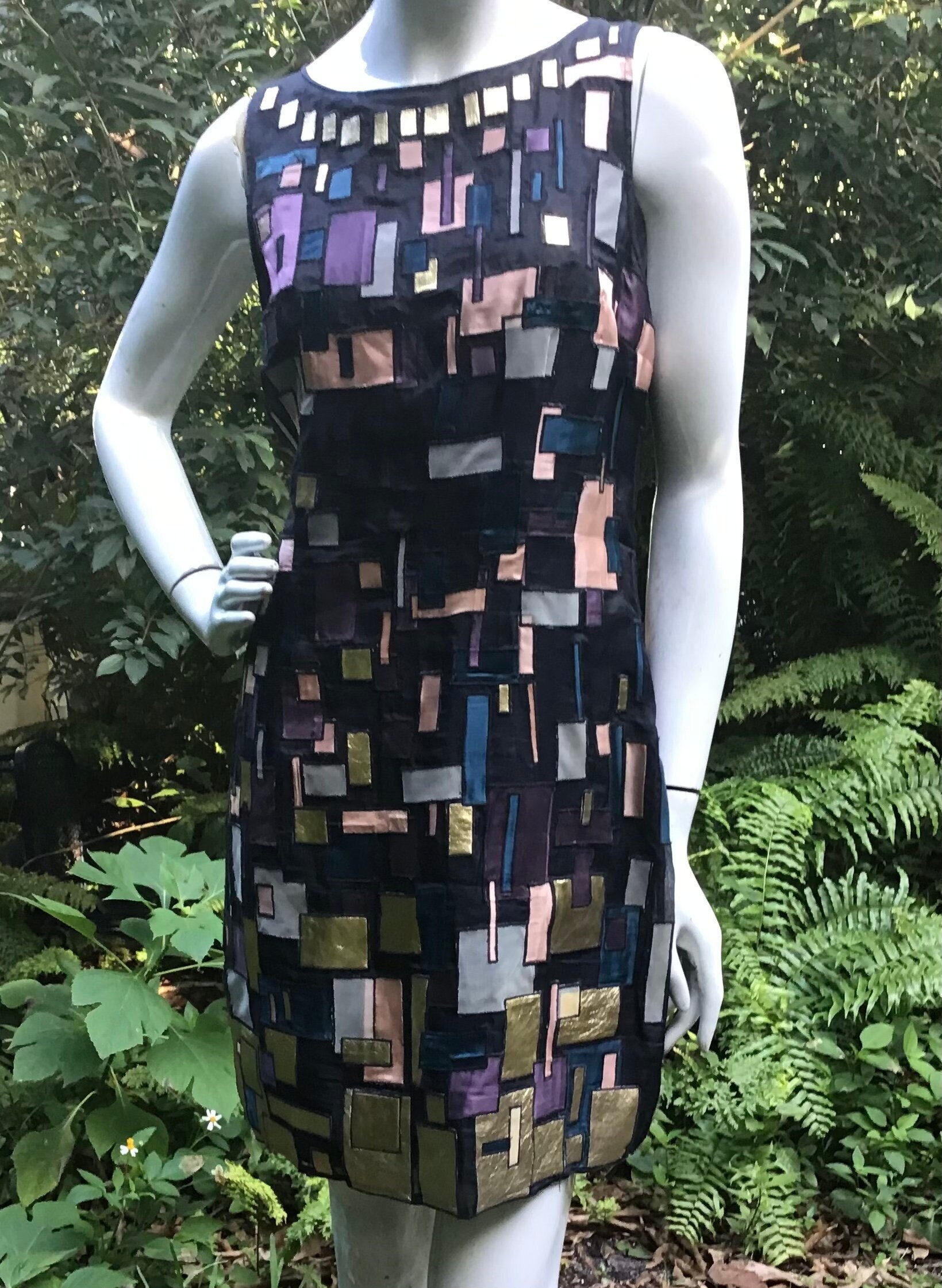 catherine malandrino studded silk dress New Arrival: Y2K Catherine Malandrino printed silk maxi dress adorned with sequins and lavender beaded fringe on the bodice This dress really came to life on @hannah.eliese today, WOW! . . . #